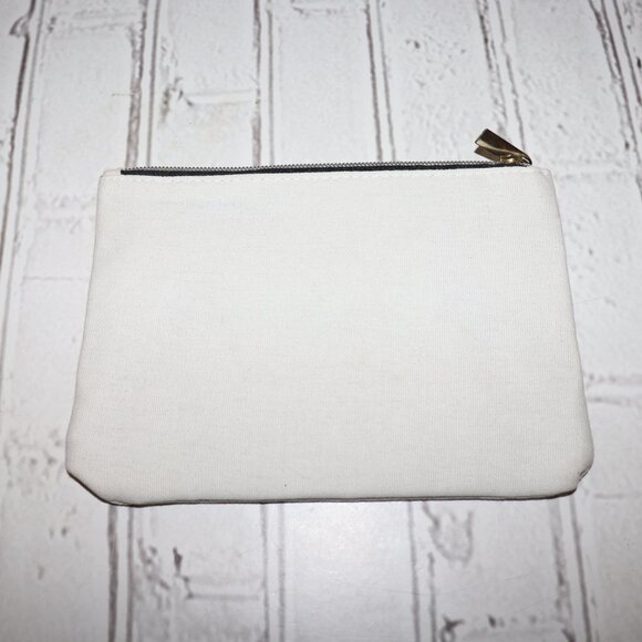 🖤🎉 “This Is My Party Bag” Makeup Pouch · Black + White · OS - Picture 2 of 4